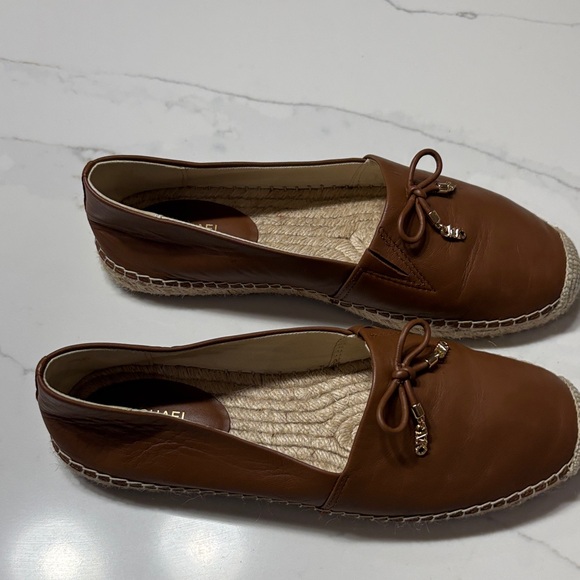 MICHAEL Michael Kors Brown Leather Espadrilles - Picture 6 of 11